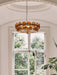 Solaris Disc Murano Chandelier-DWHOME