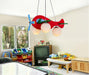 Airplane Design LED Pendant for Children's Bedroom - DWHOME