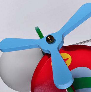 Airplane Design LED Pendant for Children's Bedroom - DWHOME