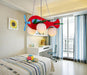 Airplane Design LED Pendant for Children's Bedroom - DWHOME