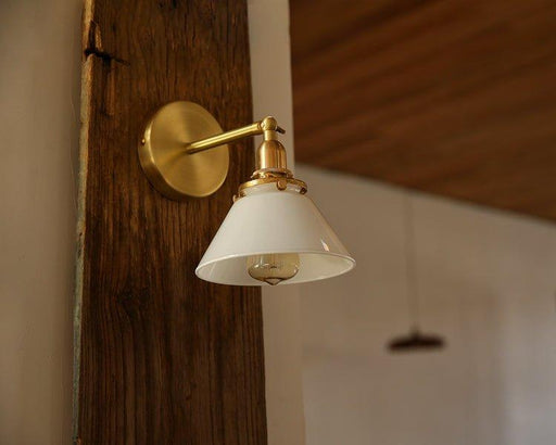 Alabaster French Country Wall Light - DWHOME