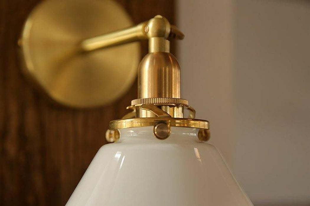 Alabaster French Country Wall Light-DWHOME