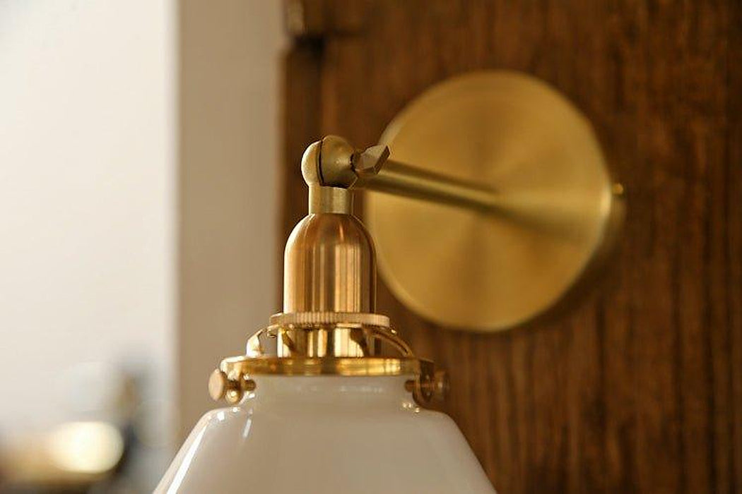 Alabaster French Country Wall Light-DWHOME