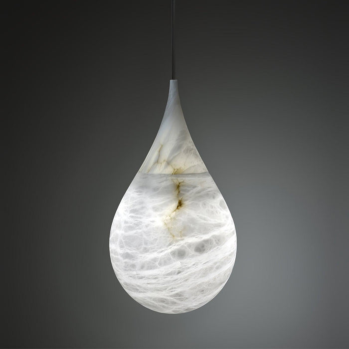 Marble Raindrop Pendant Light-DWHOME