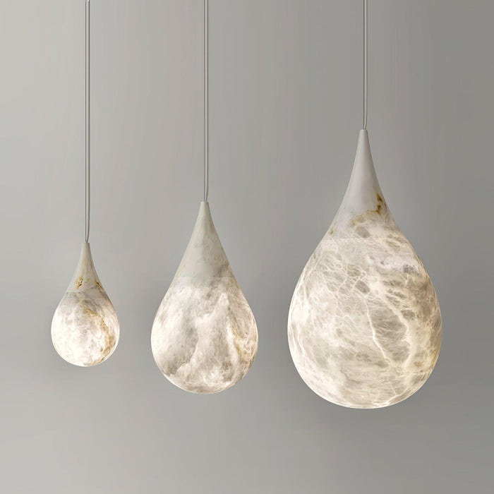 Marble Raindrop Pendant Light-DWHOME