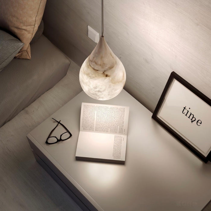 Marble Raindrop Pendant Light-DWHOME