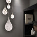 Marble Raindrop Pendant Light-DWHOME