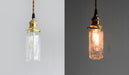 Alfred brass glass shade french country pendant light - DWHOME