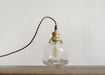 Alfred brass glass shade french country pendant light - DWHOME