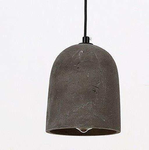 Allegro Concrete Dome Pendant Light-DWHOME