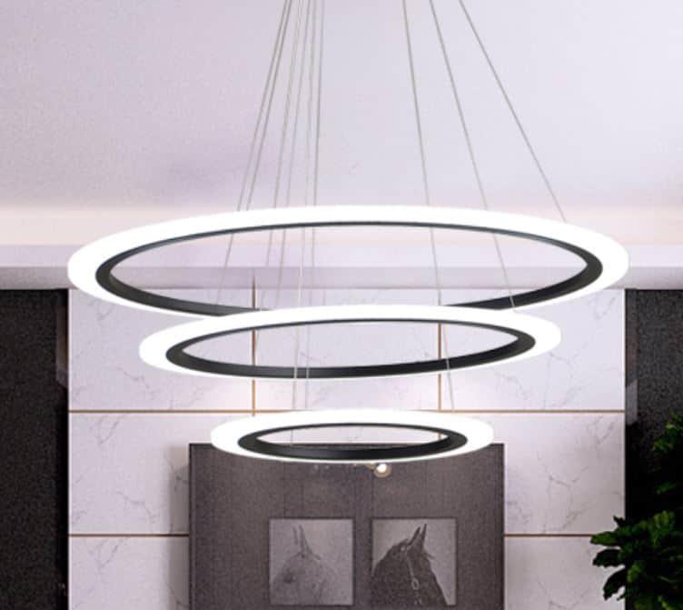 ALVAR Triple Halo Hanging Lights - DWHOME