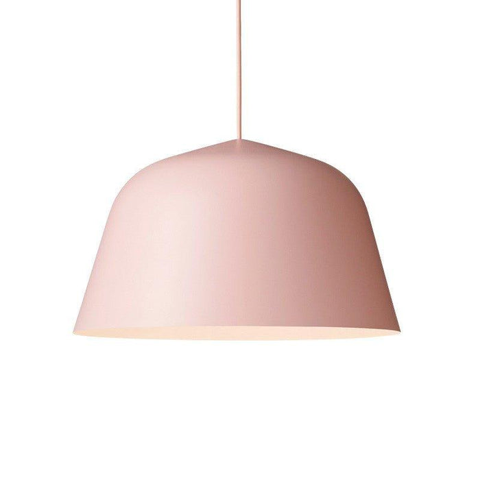 Ambit Metal Shade Pastel Coloured Pendant Light-DWHOME