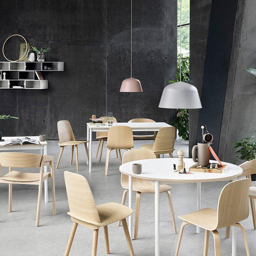 Ambit Metal Shade Pastel Coloured Pendant Light-DWHOME