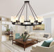 American Country Design Metal LED Chandelier - DWHOME