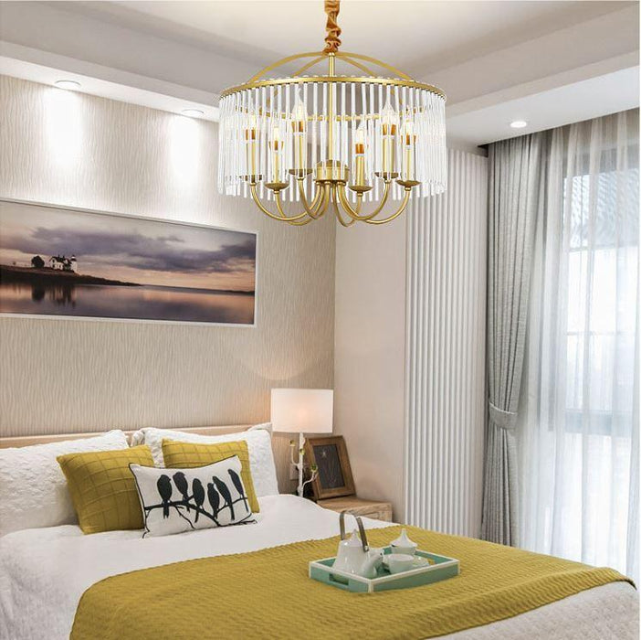 American Country Design Metal LED Pendant Chandelier - DWHOME