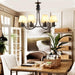 American Country Style Metal Retro Chandelier - DWHOME