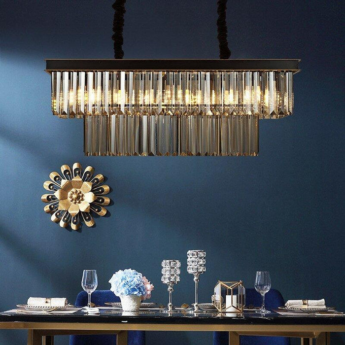 American Style Luxury Amber Chandelier - DWHOME
