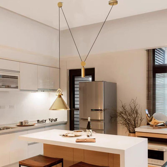 Amun Modern Pulley Pendant Light - DWHOME