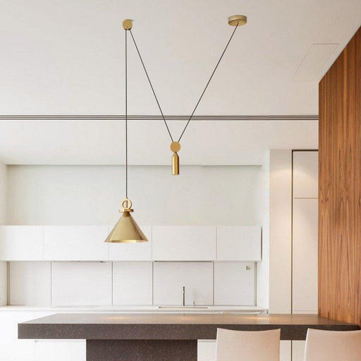 Amun Modern Pulley Pendant Light-DWHOME