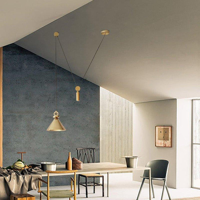 Amun Modern Pulley Pendant Light - DWHOME
