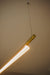 Ando Minimalist Line Brass Kitchen Island Pendant Light - DWHOME