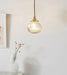 Anemone swirled glass brass pendant Light - DWHOME