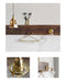 Anemone swirled glass brass wall light sconce - DWHOME