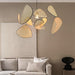 Anjuna Rattan Bamboo Starburst pendant light chandelier - DWHOME
