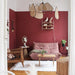 Anjuna Rattan Bamboo Starburst pendant light chandelier - DWHOME