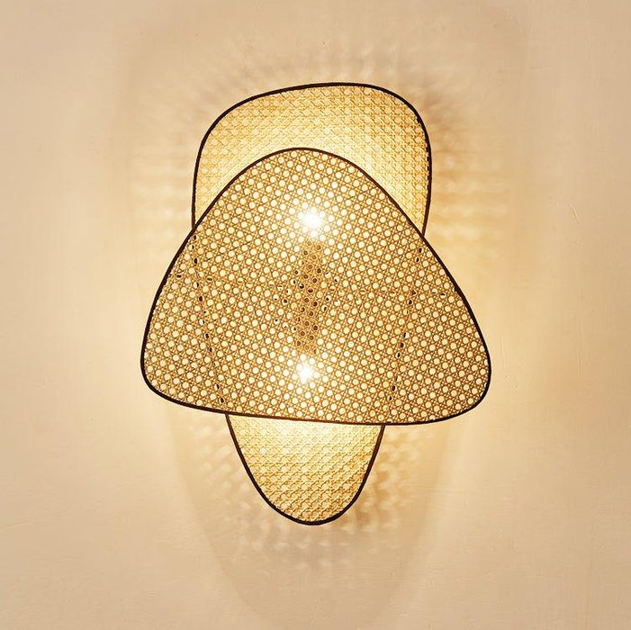 Anjuna Rattan Bamboo Wall Light - DWHOME
