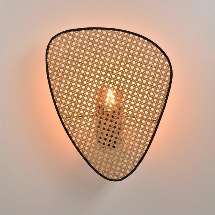 Anjuna Rattan Bamboo Wall Light - DWHOME
