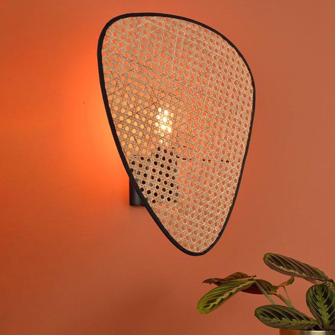 Anjuna Rattan Bamboo Wall Light - DWHOME