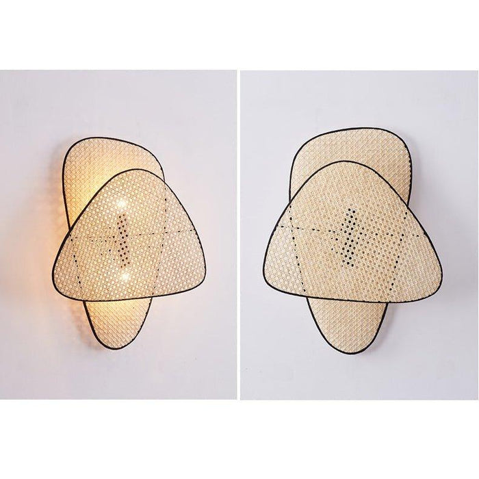Anjuna Rattan Bamboo Wall Light - DWHOME