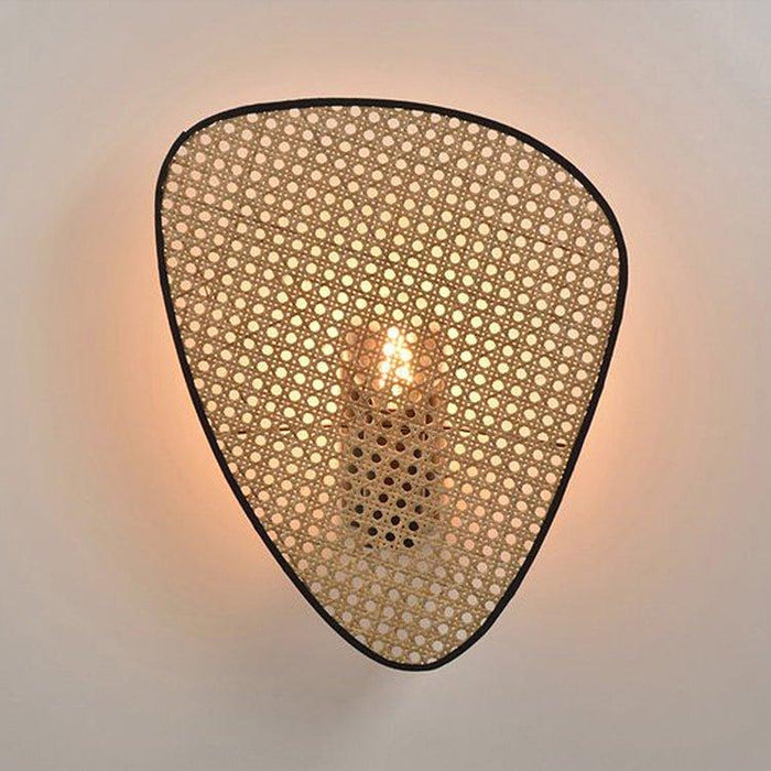 Anjuna Rattan Bamboo Wall Light - DWHOME