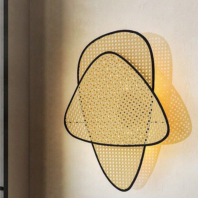 Anjuna Rattan Bamboo Wall Light - DWHOME