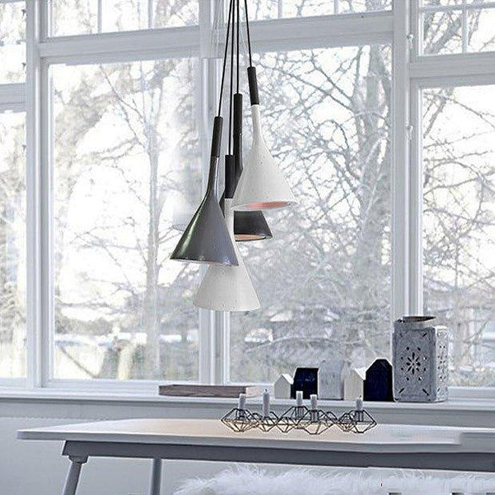 Aplomb Concrete Pendant Light-DWHOME
