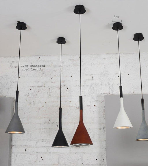 Aplomb Concrete Pendant Light-DWHOME