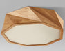 Arild Modern Scandinavian Angular Wooden Ceiling Lamp - DWHOME