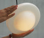 Art Deco Milk Glass Pendant Light - DWHOME