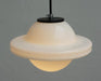 Art Deco Milk Glass Pendant Light - DWHOME