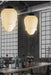 Art Deco Milk Glass Pendant Light - DWHOME