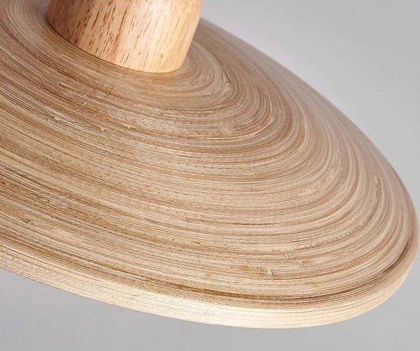 Ashwood Wooden Scandi Japandi Pendant Light - DWHOME