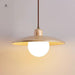 Ashwood Wooden Scandi Japandi Pendant Light - DWHOME