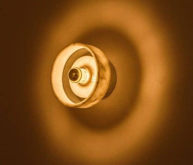 ÁSLAUG Marble Ring Wall Lamp-DWHOME