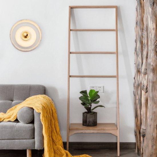 ÁSLAUG Marble Ring Wall Lamp - DWHOME