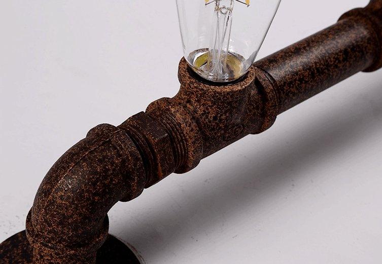 ASTRID Indrustrial Rustic Pipe Line Quadriplet Lamps - DWHOME