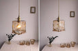 Aurelian Tinted Melted Glass Pendant Light - DWHOME
