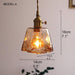 Aurelian Tinted Melted Glass Pendant Light - DWHOME