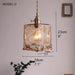 Aurelian Tinted Melted Glass Pendant Light - DWHOME