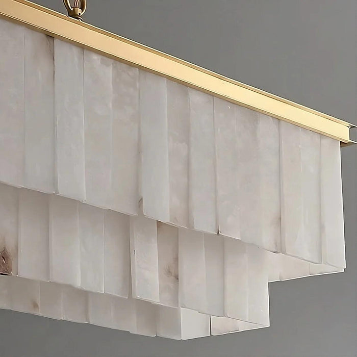 Natural Marble Dining Room Chandelier-DWHOME